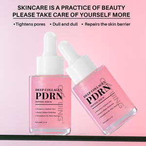 Productos para el Cuidado de la Piel con Niacinamida, Suero de Péptidos Rosados para Piel Radiante, Suero Blanqueador con Colágeno y ADN de Salmón - Product Image 4