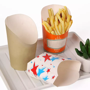 Vasos Desechables Personalizados para Papas Fritas, Vasos para Refrigerios <span class=keywords><strong>de</strong></span> Papas Fritas - Product Image 5