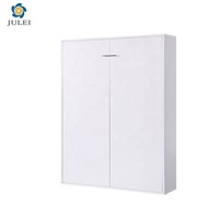 Lit mural Murphy double électrique réglable sur mesure avec télécommande et canapé intégré pour chambre à coucher