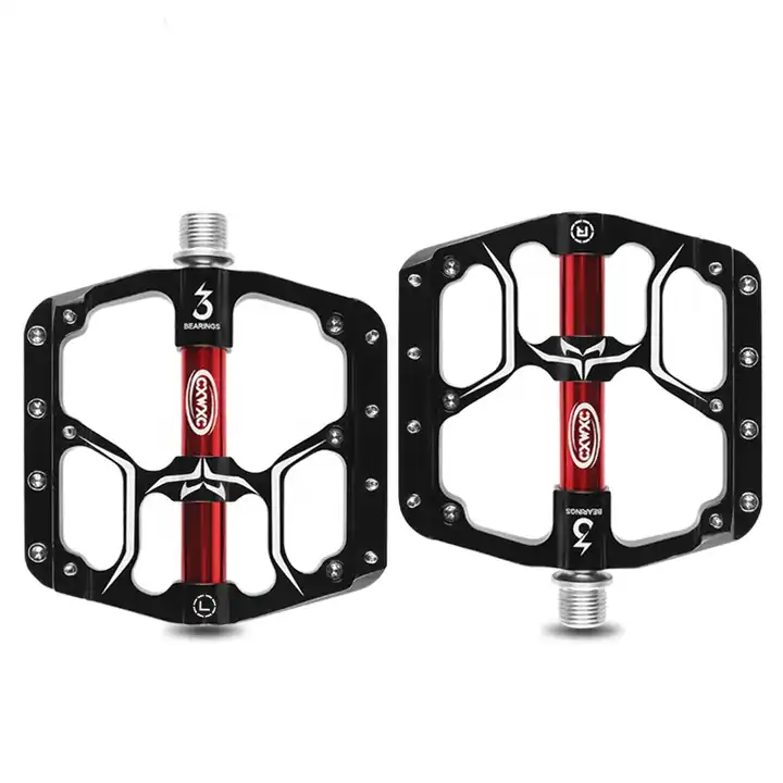 Новая велосипедная педаль MTB с 3 подшипниками, сверхлегкая Нескользящая велосипедная педаль из алюминиевого сплава BMX с другими аксессуарами