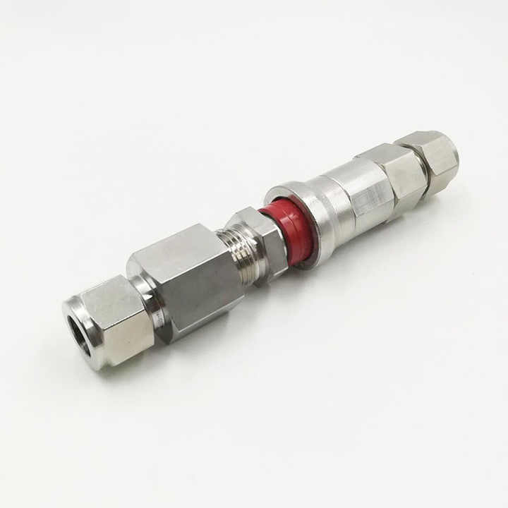 Swagelok Interoperable Quick Connectors QC Series 316 Stainless Steel Ferrule Plate Instrument Fittings High Pressure