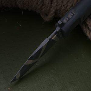 Cuchillo Táctico Personalizable ER de Alta Calidad, Cuchillo de Bolsillo de Acero Inoxidable Damasco, Goma OEM, Grado Industrial, para Exteriores, Bricolaje, Láser - Product Image 4