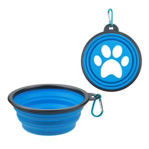 Nouveauté : bol à eau pliable pour chien et animal de compagnie, écologique et en silicone - Product Image 1