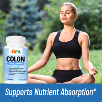 Cápsulas de Colon OEM ODM con Calorías, Carbohidratos Totales, Fibra Dietética, Equilibran la Salud Intestinal General, Apoyan el Sistema Inmunológico