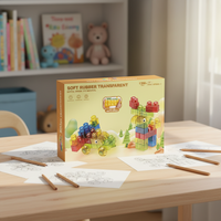 Juguetes de Construcción de Bloques Suaves y Versátiles para Niños, de Gran Tamaño, Geometría 3D, DIY, Educativos Montessori Tempranos, los Más Vendidos