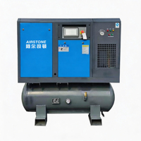Compresor de aire de tornillo Airstone integrado 4 en 1 15kw 20hp 16 Bar especialmente para corte por láser de fibra y máquina de corte por plasma