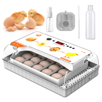 WONEGG Incubateur et éclosoir entièrement automatique de 20 œufs de poule pour la dinde