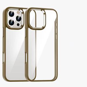 Funda para iPhone 17 Pro Max, diseño Golden Shield Eagle Eye, marco transparente de metal para la lente, funda completa anticaídas. - Product Image 4