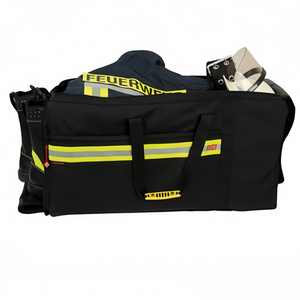 Muestra gratuita: Bolsa de equipo de bombero duradera, portátil e impermeable con bolsillo frontal y ribete reflectante. - Product Image 4