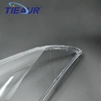 Couvre-phare de voiture TIEAUR, pièce auto en plastique transparent, couvercle de lentille de phare pour Wish 2002-2004