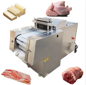 Nouveau design industriel os boeuf machine à découper en dés peau de porc coupe volaille viande dicer cube machine de découpe