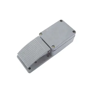 steel pedal with rubber push button 110v220v Foot switch with 250v wireless Foot switch china manufactory