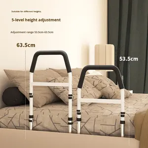 Apoyabrazos Ajustable en Altura para Cama, para Mujeres Embarazadas y Personas Mayores Postradas en Cama, Diseño Compacto, Uso Asistido, Instalación sin Perforaciones - Product Image 2