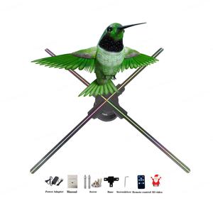 Proyector de Hologramas 3D MissYou de Alta Tecnología de 31.5 Pulgadas con Control Remoto, Pantalla Publicitaria Bluetooth, Ventilador de Hologramas para Exposiciones y Navidad - Product Image 2