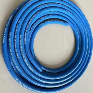 Haute Performance coupe personnalisée tressé SAE J30 R6 R7 tuyau de <span class=keywords><strong>carburant</strong></span> NBR matériel 6mm 8mm 10mm tuyaux en caoutchouc noir pour voitures - Product Image 2