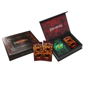 Nuova versione divertente per carte il <span class=keywords><strong>signore</strong></span> <span class=keywords><strong>degli</strong></span> <span class=keywords><strong>anelli</strong></span> stampa limitata Set di base rivisto-1-4 giocatori la carta per gioco regalo giocattoli intera scatola - Product Image 1