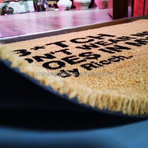 Paillassons modernes pour porte d'entrée extérieure, bienvenue et au revoir - Product Image 6