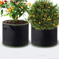 Sacs de culture pour plantes, OEM, 1- 400 Gallon, jardinage végétal, aération robuste, Non-tissé, Pot de plantation