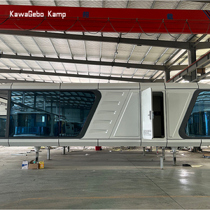 Casa Capsula Spaziale di Lusso Kawagebo Kamp da 11.5m, Prefabbricata, Arredata e Moderna per Esterni a Uso Commerciale, con 2 Camere da Letto e Cucina - Product Image 4