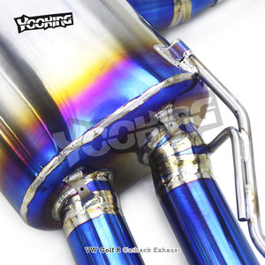 自動車チタンパイプOEMバルブマフラー排気システムVWゴルフR/MK8/8R 2.0T 2020-2024 - Product Image 4