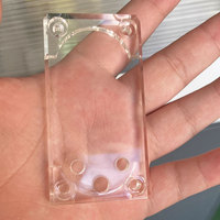 Pièces acryliques sur mesure de forme spéciale, usinage CNC de précision selon les plans