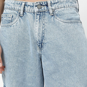 Pantalones Cortos de Verano Estilo Streetwear, Corte Holgado, Ropa Casual para Uso al Aire Libre, Pantalones Cortos de Mezclilla Holgados para Hombre - Product Image 5