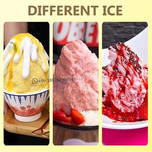 Hàn Quốc Bingsu máy bền dễ dàng hoạt động bông tuyết Ice Maker Máy Bingsu Tuyết ICE Máy cạo râu - Product Image 6
