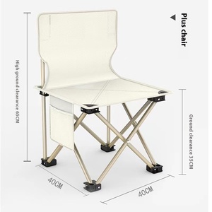 <span class=keywords><strong>Chaise</strong></span> <span class=keywords><strong>pliante</strong></span> Portable en acier inoxydable pour activités de plein air tabouret en bois massif moderne pour la pêche <span class=keywords><strong>Camping</strong></span> plage jardin loisirs - Product Image 1