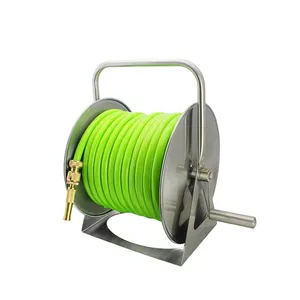 Wholesale from china garden agricultural irrigation water cart stainless steel yardworks hose reel parts