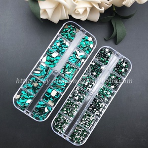 CY Nail Art Stones <strong>Gems</strong> High Quality Crystals Shaped Glass Bling Non Hotfix Rhinestone K9 Crystal <strong>Machine</strong> <strong>Cut</strong> - Product Image 2
