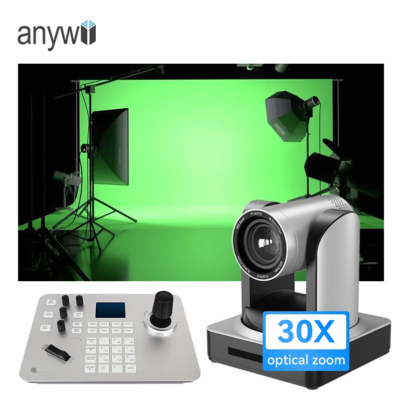 Anywii camera professional conference broadcasting cam camera for stream all in one video sound bar