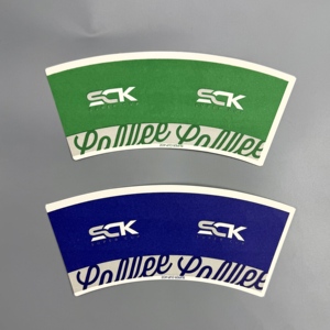 Hot Sale Food Grade PE Coated Paper <b>Cup</b> Fan Single-Side PE Laminated Custom Size Blank <b>Cup</b> Fan for <b>Disposable</b> Coffee Tea - Product Image 3