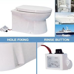 Pompe à macerateur 12v, toilettes <span class=keywords><strong>de</strong></span> <span class=keywords><strong>luxe</strong></span> <span class=keywords><strong>de</strong></span> Style moderne, toilettes à double chasse d'eau, toilettes <span class=keywords><strong>de</strong></span> mer monobloc - Product Image 2