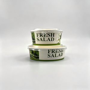 Low Price PE Coated <b>Paper</b> <b>Bowl</b> Double-Side Eco-Friendly Custom Printed and Size for Food Packaging Takeaway - Product Image 1
