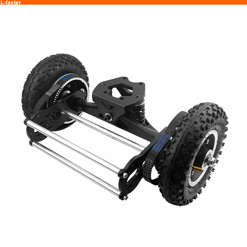 L-faster Mountainboarding Skateboard Trucks Offroad Boarding Spring Truck With Brake All Terrain Longboard Brake System (Brake Truck Only