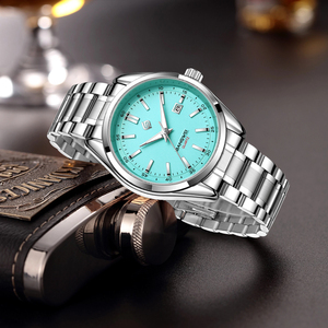 <span class=keywords><strong>Orologio</strong></span> LIGE BW8812 Personalizzato di Lusso alla Moda per Uomo con Quadrante Grande Blu, <span class=keywords><strong>Orologio</strong></span> al Quarzo Sportivo Impermeabile Luminoso con Datario e Cassa in Acciaio Inossidabile - Product Image 2