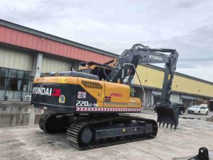 Excavatrice Hyundai 220LC-9S d'occasion, nouvelle arrivée, Hyundai 220 d'occasion, d'origine, Corée du Sud, Hyundai 220 R220 R225 d'occasion - Product Image 4