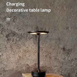 USB sạc <span class=keywords><strong>LED</strong></span> bảng đèn cho phòng ngủ nhà thay đổi độ sáng với cảm ứng chuyển đổi kim loại bóng râm không dây để đọc nhà hàng sử dụng - Product Image 3