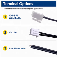 High Precision 1% NTC 10K 50K 100K B3950 Temperature Sensor Probe Waterproof Stainless Steel Thermistor Cable