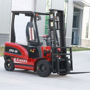 Carretilla elevadora eléctrica de cuatro ruedas con precio barato 1,5 2 2,5 3 toneladas Paleta hidráulica Batería portátil Carretilla elevadora eléctrica - Product Image 4