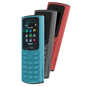 Ponsel bekas untuk NOKIA 105 4G 3G mendukung telepon genggam, keyboard HSPA/LTE lama, penjualan langsung pabrik