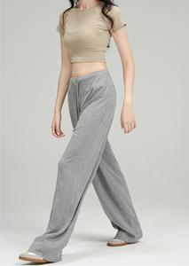 <span class=keywords><strong>Pantalones</strong></span> Deportivos Anchos de Cintura Alta para Mujer, <span class=keywords><strong>Pantalones</strong></span> Holgados de Moda para Adolescentes, <span class=keywords><strong>Pantalones</strong></span> Deportivos con Cordón para Mujer - Product Image 3