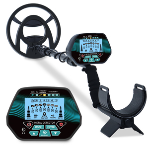 Détecteur de métaux avec bobine de recherche de 30 cm, en plastique noir, pour adultes, étanche, haute sensibilité, pour les amateurs - Product Image 2