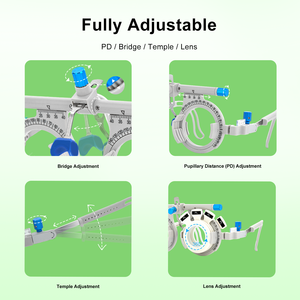 Aist Optics UTF-4880 Montura de Prueba Óptica Universal de Titanio para Optometría Oftálmica China - Product Image 2