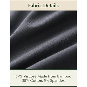 Shorts de pyjama personnalisés pour femmes, taille élastique avec cordon de serrage, shorts de détente avec poches, tissu viscose bambou - Product Image 4