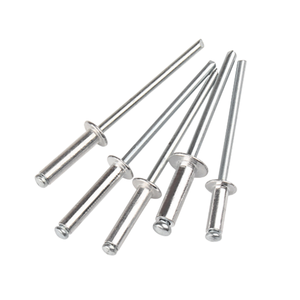 Precio de fábrica de remaches: Fabricante de remaches ciegos de alta calidad, remaches de cabeza de cúpula de aluminio, remaches de extremo abierto, remaches Pop - Product Image 1