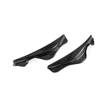 Bumper depan mobil kualitas tinggi potongan dekoratif cocok untuk Ferrari SF90 gaya OEM dekorasi bumper depan serat karbon kering