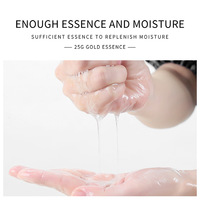 Masque facial complet végétalien POUQUR 24k Or, blanchissant, hydratant, à l'acide hyaluronique et à la niacinamide