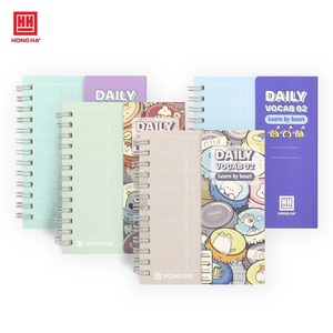 Cuaderno Espiral de Vocabulario Diario 02, Cubierta de Papel, Impresión Digital, Colores Brillantes, Bloc de Notas para Estudio y Promoción - Product Image 1