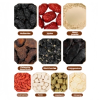 Thé aux Dix Trésors Ginseng Maca, Thé Herbal pour la Puissance Masculine, l'Énergie et la Vitalité des Reins, Sachets de Thé Triangulaires 10g, Marque Privée OEM Vente en Gros
